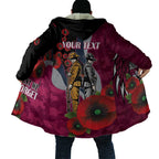 Manly Warringah Sea Eagles ANZAC Personalised Cloak Lest We Forget Poppy Camo