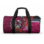 Manly Warringah Sea Eagles ANZAC Personalised Duffle Bag Lest We Forget Poppy Camo