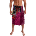Manly Warringah Sea Eagles ANZAC Personalised Lavalava Lest We Forget Poppy Camo