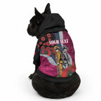 Manly Warringah Sea Eagles ANZAC Personalised Pet Hoodie Lest We Forget Poppy Camo