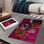 Manly Warringah Sea Eagles ANZAC Personalised Puzzle Lest We Forget Poppy Camo