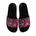 Manly Warringah Sea Eagles ANZAC Personalised Slide Sandals Lest We Forget Poppy Camo