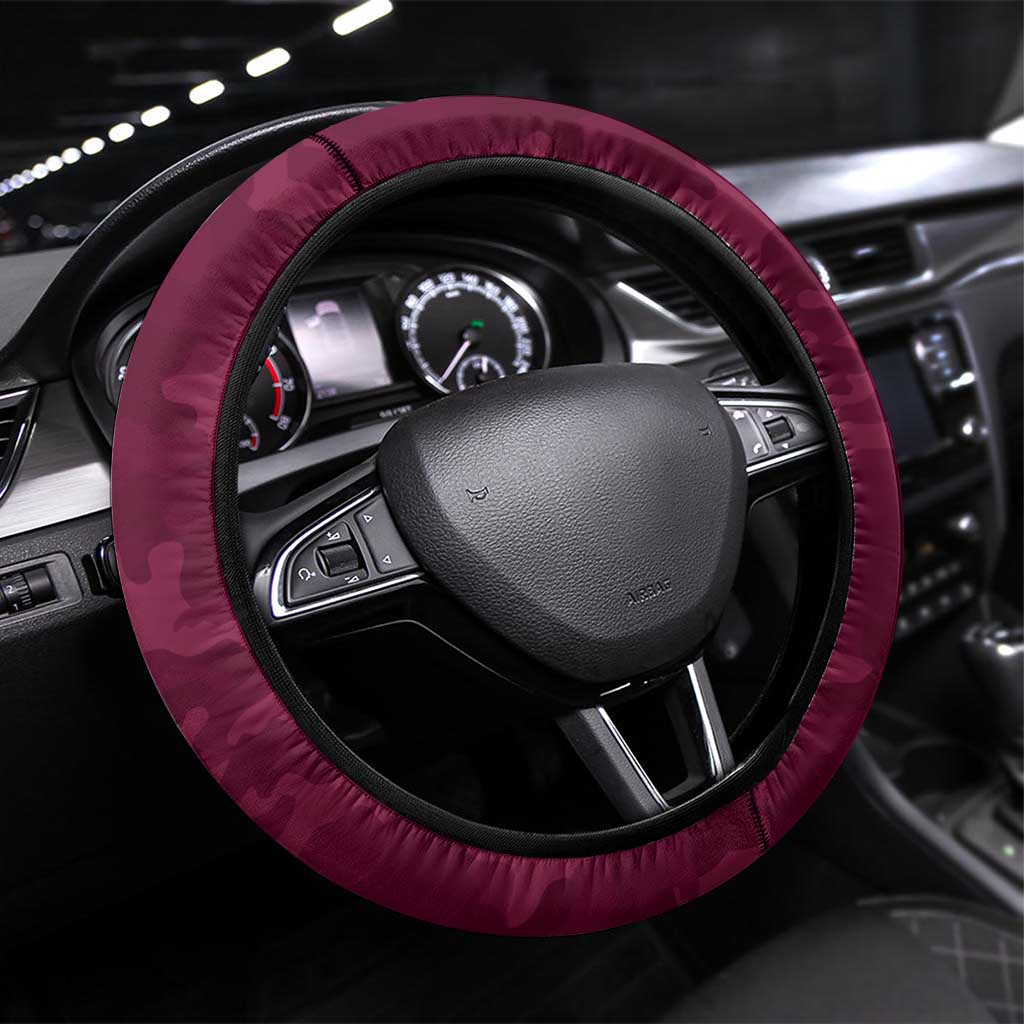 Manly Warringah Sea Eagles ANZAC Steering Wheel Cover Lest We Forget Poppy Camo