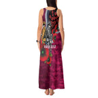 Manly Warringah Sea Eagles ANZAC Personalised Tank Maxi Dress Lest We Forget Poppy Camo