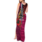 Manly Warringah Sea Eagles ANZAC Personalised Tank Maxi Dress Lest We Forget Poppy Camo