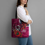 Manly Warringah Sea Eagles ANZAC Personalised Tote Bag Lest We Forget Poppy Camo