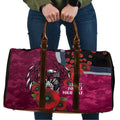 Manly Warringah Sea Eagles ANZAC Personalised Travel Bag Lest We Forget Poppy Camo