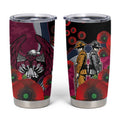 Manly Warringah Sea Eagles ANZAC Personalised Tumbler Cup Lest We Forget Poppy Camo