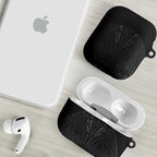 Queensland Maori Rugby Nga Hau e Wha AirPods Case Black Motif - Aussie Hoodie