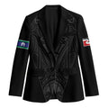 Queensland Maori Rugby Nga Hau e Wha Blazer Black Motif - Aussie Hoodie