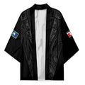 Queensland Maori Rugby Nga Hau e Wha Kimono Black Motif - Aussie Hoodie