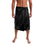 Queensland Maori Rugby Nga Hau e Wha Lavalava Black Motif