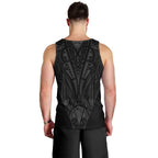 Queensland Maori Rugby Nga Hau e Wha Men Tank Top Black Motif