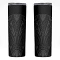 Queensland Maori Rugby Nga Hau e Wha Skinny Tumbler Black Motif