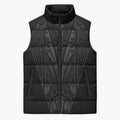 Queensland Maori Rugby Nga Hau e Wha Sleeveless Puffer Jacket Black Motif - Aussie Hoodie