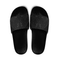 Queensland Maori Rugby Nga Hau e Wha Slide Sandals Black Motif - Aussie Hoodie