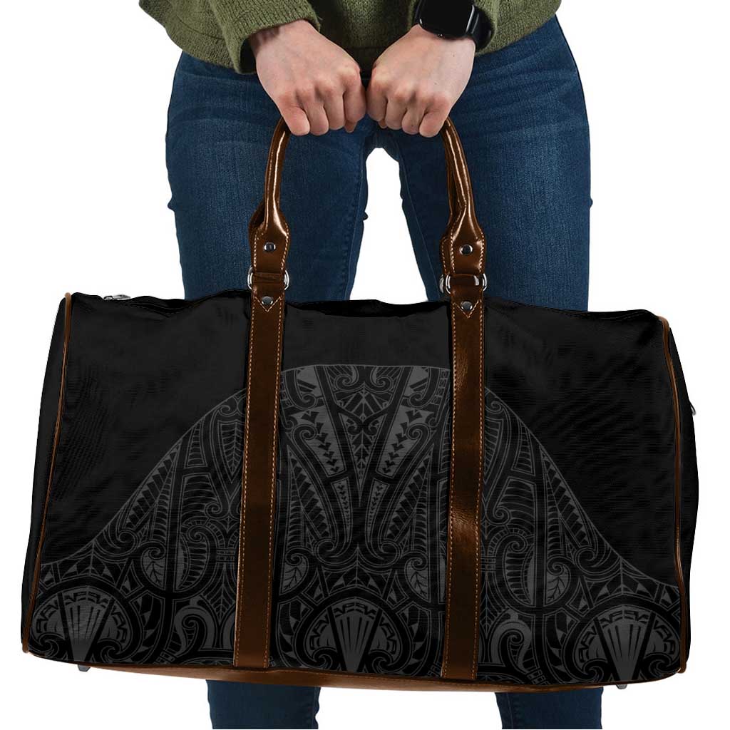 Queensland Maori Rugby Nga Hau e Wha Travel Bag Black Motif - Aussie Hoodie