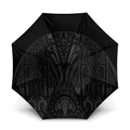 Queensland Maori Rugby Nga Hau e Wha Umbrella Black Motif - Aussie Hoodie
