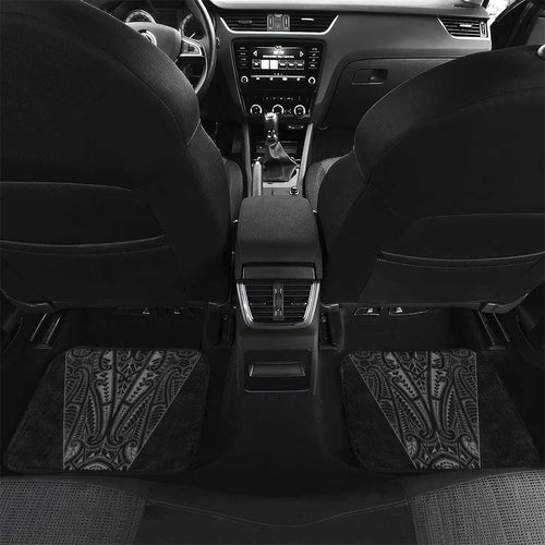 Queensland Maori Rugby Nga Hau e Wha Car Mats Maroon Motif