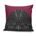 Queensland Maori Rugby Nga Hau e Wha Pillow Cover Maroon Motif - Aussie Hoodie