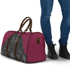 Queensland Maori Rugby Nga Hau e Wha Travel Bag Maroon Motif - Aussie Hoodie