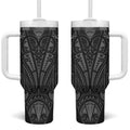 Queensland Maori Rugby Nga Hau e Wha Tumbler With Handle Maroon Motif