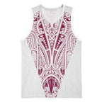 Queensland Maori Rugby Nga Hau e Wha Basketball Jersey White Motif - Aussie Hoodie