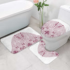 Queensland Maori Rugby Nga Hau e Wha Bathroom Set White Motif - Aussie Hoodie