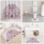Queensland Maori Rugby Nga Hau e Wha Bathroom Set White Motif - Aussie Hoodie