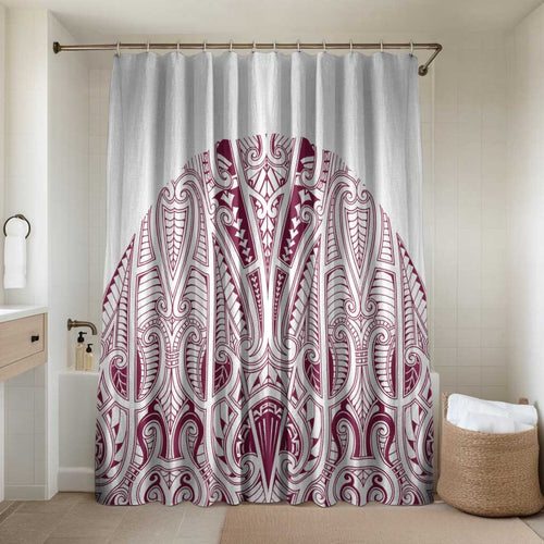 Queensland Maori Rugby Nga Hau e Wha Bathroom Set White Motif - Aussie Hoodie