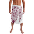 Queensland Maori Rugby Nga Hau e Wha Lavalava White Motif