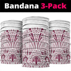 Queensland Maori Rugby Nga Hau e Wha Neck Gaiter White Motif - Aussie Hoodie