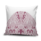 Queensland Maori Rugby Nga Hau e Wha Pillow Cover White Motif - Aussie Hoodie