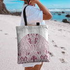 Queensland Maori Rugby Nga Hau e Wha Tote Bag White Motif - Aussie Hoodie