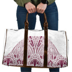 Queensland Maori Rugby Nga Hau e Wha Travel Bag White Motif - Aussie Hoodie