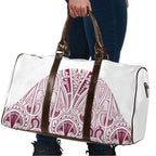 Queensland Maori Rugby Nga Hau e Wha Travel Bag White Motif - Aussie Hoodie