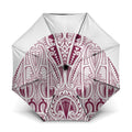 Queensland Maori Rugby Nga Hau e Wha Umbrella White Motif - Aussie Hoodie