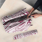 Queensland Maori Rugby Nga Hau e Wha Umbrella White Motif - Aussie Hoodie