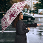 Queensland Maori Rugby Nga Hau e Wha Umbrella White Motif - Aussie Hoodie
