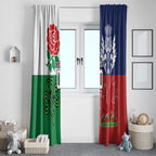 Custom British Lions Window Curtain Combination of England Irish Scottish Welsh