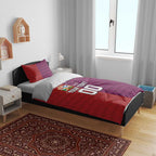 Custom British Lions Australia Queensland Bedding Set Sporty Style