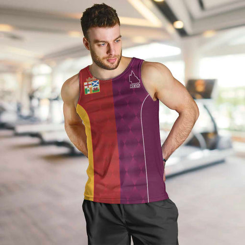 Custom British Lions Australia Queensland Men Tank Top Sporty Style