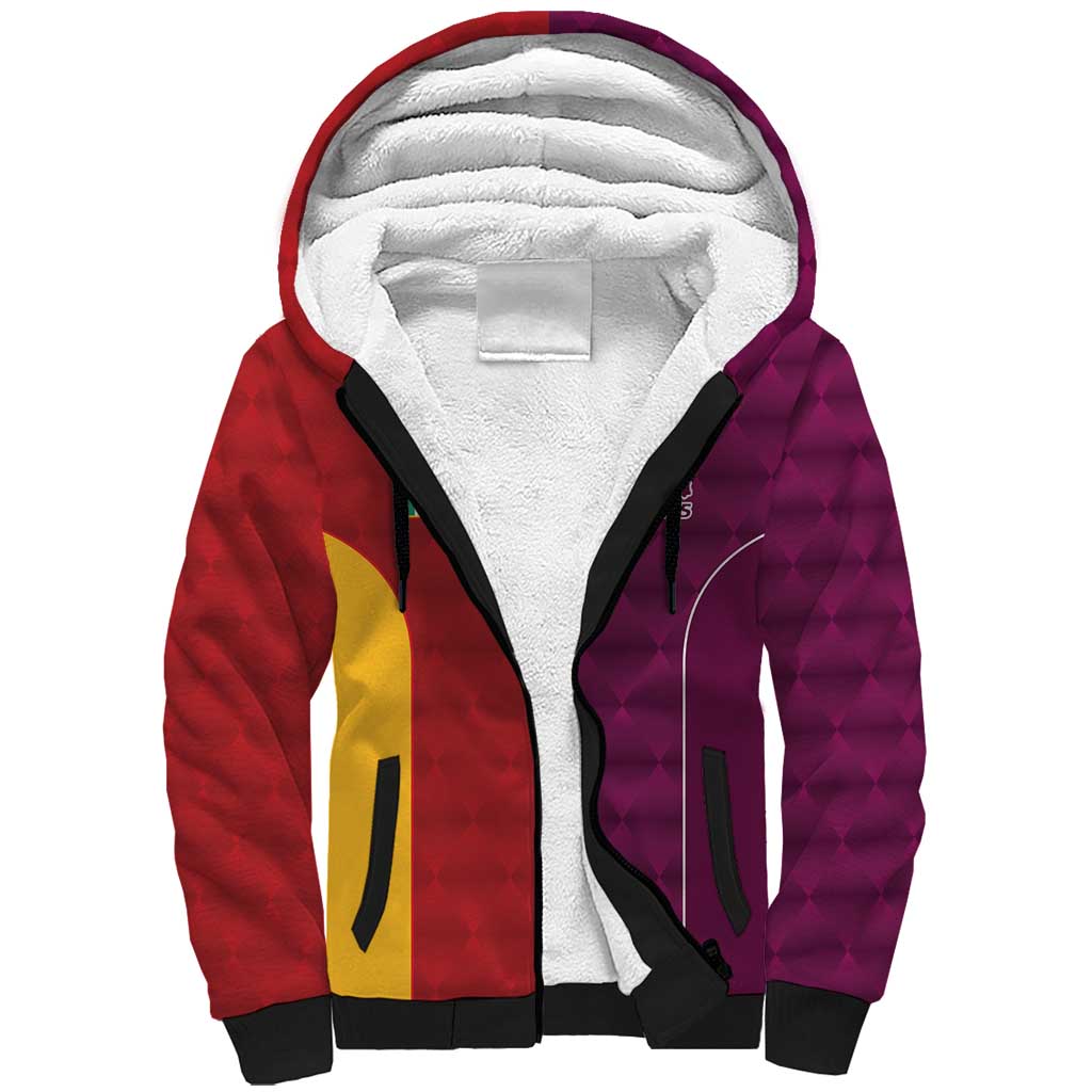 Custom British Lions Australia Queensland Sherpa Hoodie Sporty Style