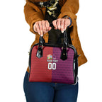 Custom British Lions Australia Queensland Shoulder Handbag Sporty Style