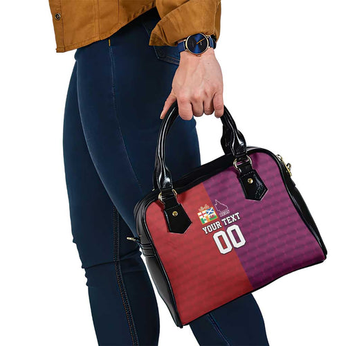 Custom British Lions Australia Queensland Shoulder Handbag Sporty Style