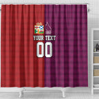 Custom British Lions Australia Queensland Shower Curtain Sporty Style