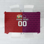 Custom British Lions Australia Queensland Tablecloth Sporty Style