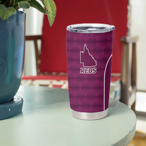 Custom British Lions Australia Queensland Tumbler Cup Sporty Style