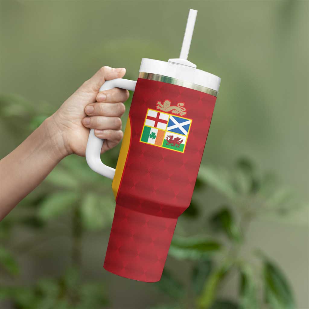 Custom British Lions Australia Queensland Tumbler With Handle Sporty Style