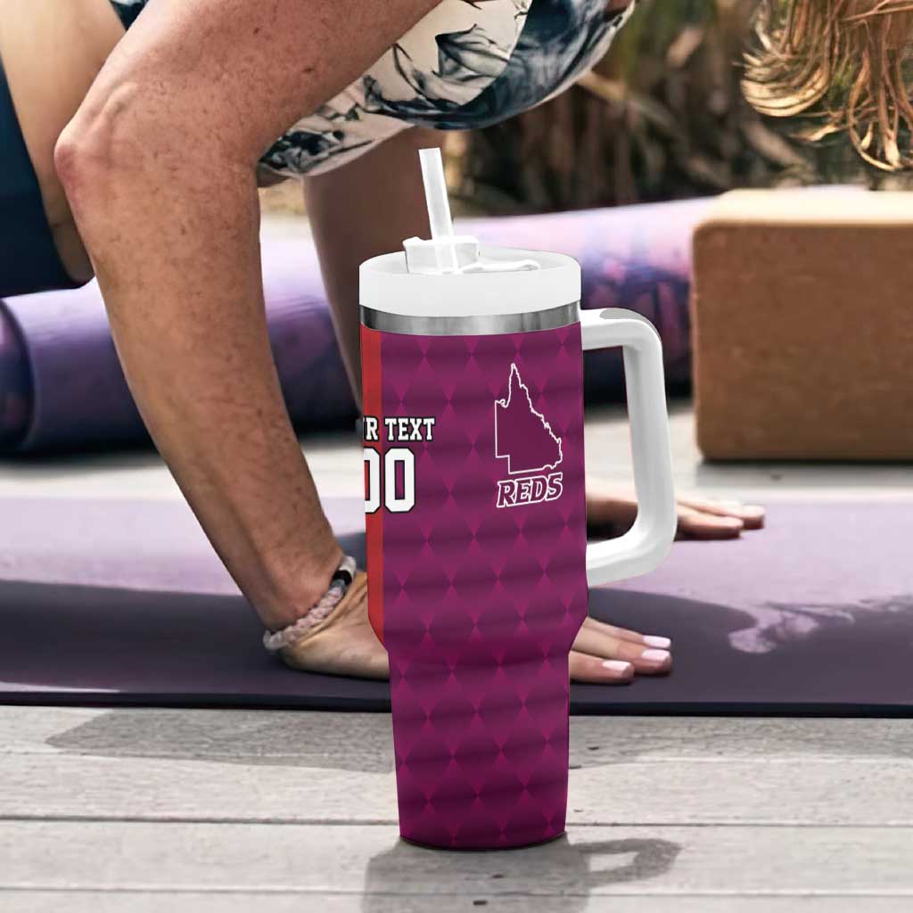 Custom British Lions Australia Queensland Tumbler With Handle Sporty Style